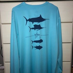 Guy Harvey Blue Long Sleeve